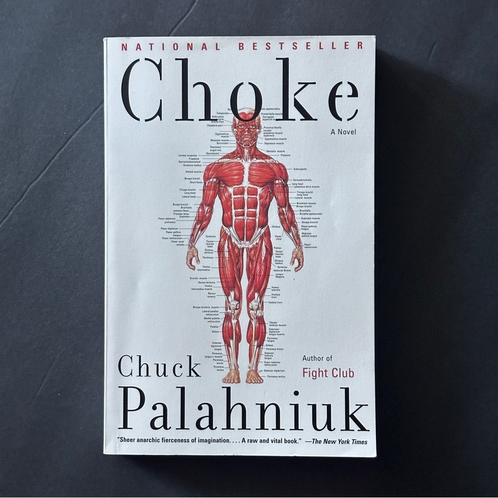 Choke: A Novel by Chuck Palahniuk | Fiction, Satire | Paperback Book